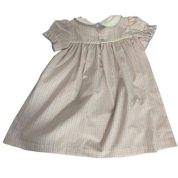 Ishtex Plaid‎ Girl's Dress NWT size 4T - Picture 2 of 3